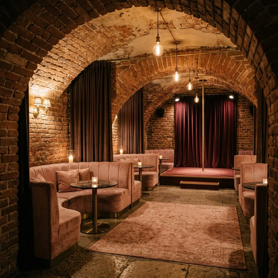 White Chocolate Kraków - lounge area